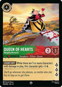 Queen of Hearts - Haughty Monarch (105/204)  - Reign of Jafar