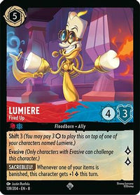 Lumiere - Fired Up (139/204) Cold Foil - Reign of Jafar