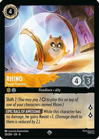 Rhino - Power Hamster (30/204) Cold Foil - Reign of Jafar