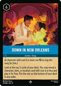 Down in New Orleans (177/204) Cold Foil - Reign of Jafar