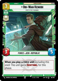 Obi-Wan Kenobi - Protective Padawan (096/264) - Legends of the Force