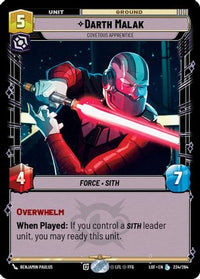 Darth Malak - Covetous Apprentice (234/264) - Legends of the Force