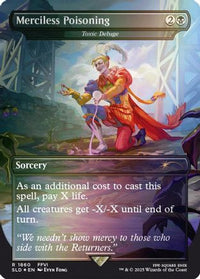 Merciless Poisoning - Toxic Deluge (Rainbow Foil) -  Foil (SLD-1860) - Secret Lair Drop Series