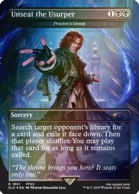 Unseat the Usurper - Praetor's Grasp (Rainbow Foil) -  Foil (SLD-1861) - Secret Lair Drop Series