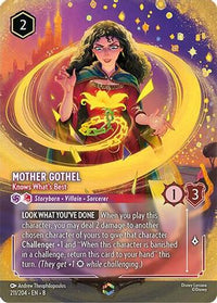 Mother Gothel - Knows What's Best (Enchanted) (211/204) Holofoil - Reign of Jafar