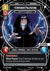 Emperor Palpatine - Master of the Dark Side (58) - Judge Promos Foil