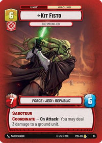 Kit Fisto - The Smiling Jedi (54) - Organized Play Promos Foil