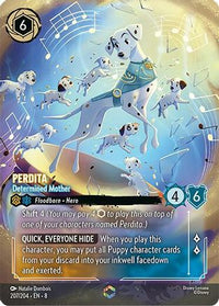 Perdita - Determined Mother (Enchanted) (207/204) Holofoil - Reign of Jafar
