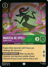 Magica De Spell - Shadow Form (66/204) Cold Foil - Reign of Jafar