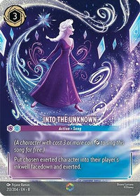Into the Unknown - Enchanted (213/204) Holofoil - Reign of Jafar