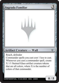 Sagrada Familiar (-) - Un-Known Event Playtest Cards
