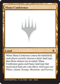 Mana Conference (-) - Un-Known Event Playtest Cards