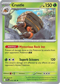 Crustle 012/182  - Holofoil SV10 Destined Rivals - Rare