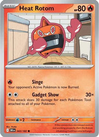Heat Rotom 043  SV10 Destined Rivals - Common