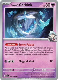 Steven's Carbink 086  SV10 Destined Rivals - Common