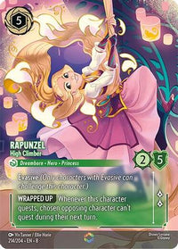 Rapunzel - High Climber (Enchanted) (214/204) Holofoil - Reign of Jafar