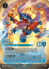 Stitch - Experiment 626 (Enchanted) (220/204) Holofoil - Reign of Jafar