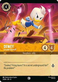 Dewey - Lovable Showoff (Foil) (2/204) Cold Foil - Reign of Jafar
