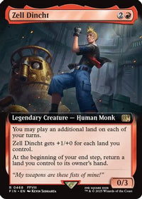 Zell Dincht (Extended Art) -  Foil (FIN-468) - FINAL FANTASY