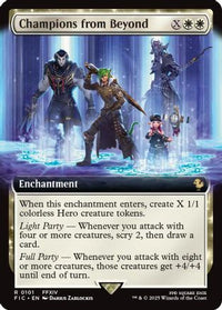 Champions from Beyond (Extended Art) -  Foil (FIC-101) - Commander: FINAL FANTASY