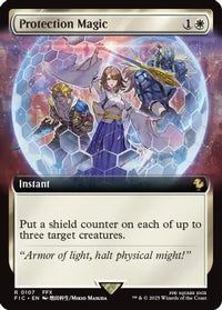 Protection Magic (Extended Art) -  Foil (FIC-107) - Commander: FINAL FANTASY