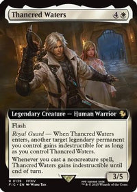 Thancred Waters (Extended Art) -  Foil (FIC-139) - Commander: FINAL FANTASY