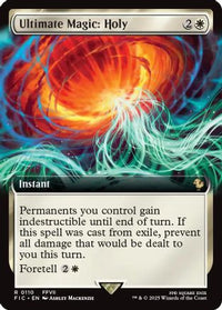 Ultimate Magic: Holy (Extended Art) -  Foil (FIC-110) - Commander: FINAL FANTASY