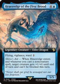 Hraesvelgr of the First Brood (Extended Art) -  (FIC-142) - Commander: FINAL FANTASY