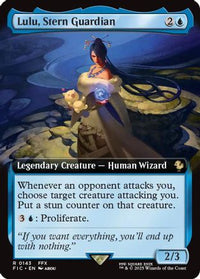Lulu, Stern Guardian (Extended Art) -  Foil (FIC-143) - Commander: FINAL FANTASY