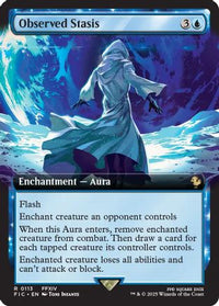 Observed Stasis (Extended Art) -  Foil (FIC-113) - Commander: FINAL FANTASY