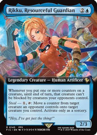 Rikku, Resourceful Guardian (Extended Art) -  Foil (FIC-145) - Commander: FINAL FANTASY