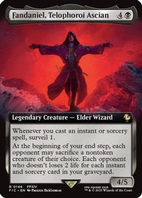 Fandaniel, Telophoroi Ascian (Extended Art) -  Foil (FIC-146) - Commander: FINAL FANTASY