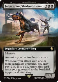 Interceptor, Shadow's Hound (Extended Art) -  (FIC-147) - Commander: FINAL FANTASY