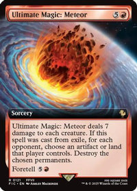 Ultimate Magic: Meteor (Extended Art) -  (FIC-121) - Commander: FINAL FANTASY