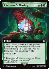 Lifestream's Blessing (Extended Art) -  Foil (FIC-122) - Commander: FINAL FANTASY