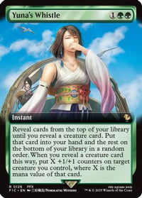 Yuna's Whistle (Extended Art) -  (FIC-126) - Commander: FINAL FANTASY