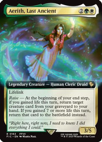 Aerith, Last Ancient (Extended Art) -  (FIC-163) - Commander: FINAL FANTASY