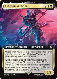 Estinien Varlineau (Extended Art) -  Foil (FIC-171) - Commander: FINAL FANTASY