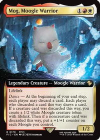 Mog, Moogle Warrior (Extended Art) -  (FIC-179) - Commander: FINAL FANTASY