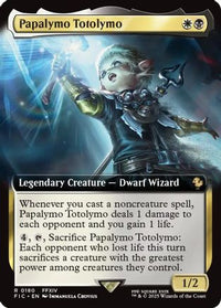 Papalymo Totolymo (Extended Art) -  Foil (FIC-180) - Commander: FINAL FANTASY