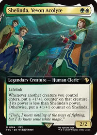 Shelinda, Yevon Acolyte (Extended Art) -  Foil (FIC-184) - Commander: FINAL FANTASY