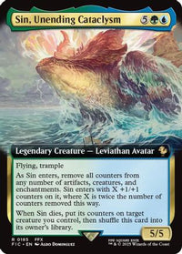 Sin, Unending Cataclysm (Extended Art) -  (FIC-185) - Commander: FINAL FANTASY