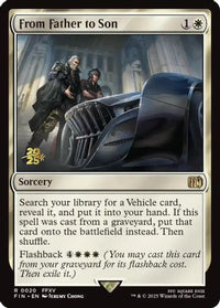 From Father to Son (PRE-020) - Prerelease Cards Foil