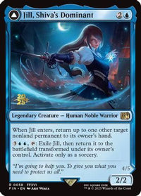 Jill, Shiva's Dominant (PRE-058) - Prerelease Cards Foil