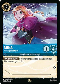 Anna - Braving the Storm (17/P2)  - Disney Lorcana Promo Cards