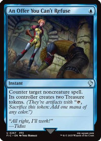 An Offer You Can't Refuse (Surge Foil) -  Foil (FIC-267) - Commander: FINAL FANTASY