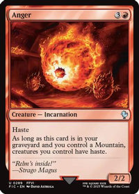 Anger (Surge Foil) -  Foil (FIC-289) - Commander: FINAL FANTASY