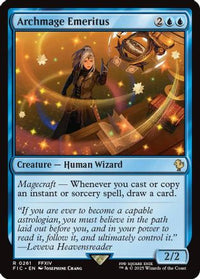 Archmage Emeritus (Surge Foil) -  Foil (FIC-261) - Commander: FINAL FANTASY