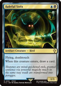 Baleful Strix (Surge Foil) -  Foil (FIC-318) - Commander: FINAL FANTASY