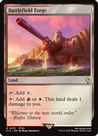 Battlefield Forge (Surge Foil) -  Foil (FIC-375) - Commander: FINAL FANTASY